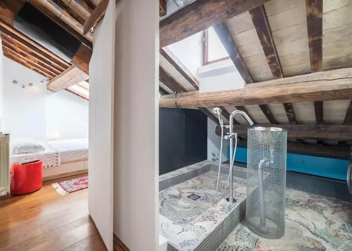 Pantheon Charming Penthouse Lägenhet *